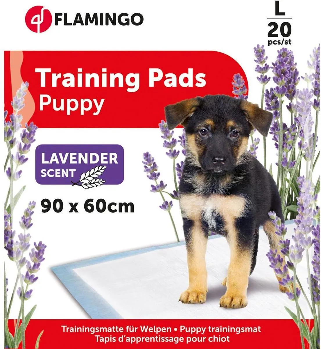 Flamingo Puppy Trainingsmat Lavendel