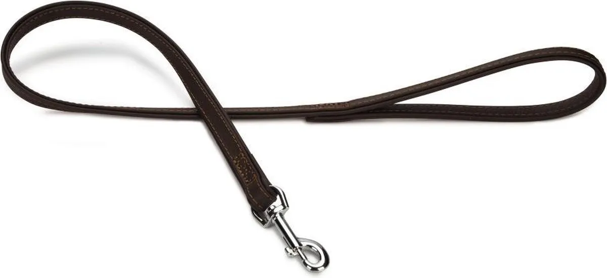 Beeztees Vintage Hondenriem - Bruin Leder - 100cm x 18mm