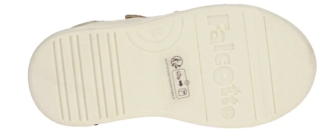 Falcotto Carist Beige Velcroschoen