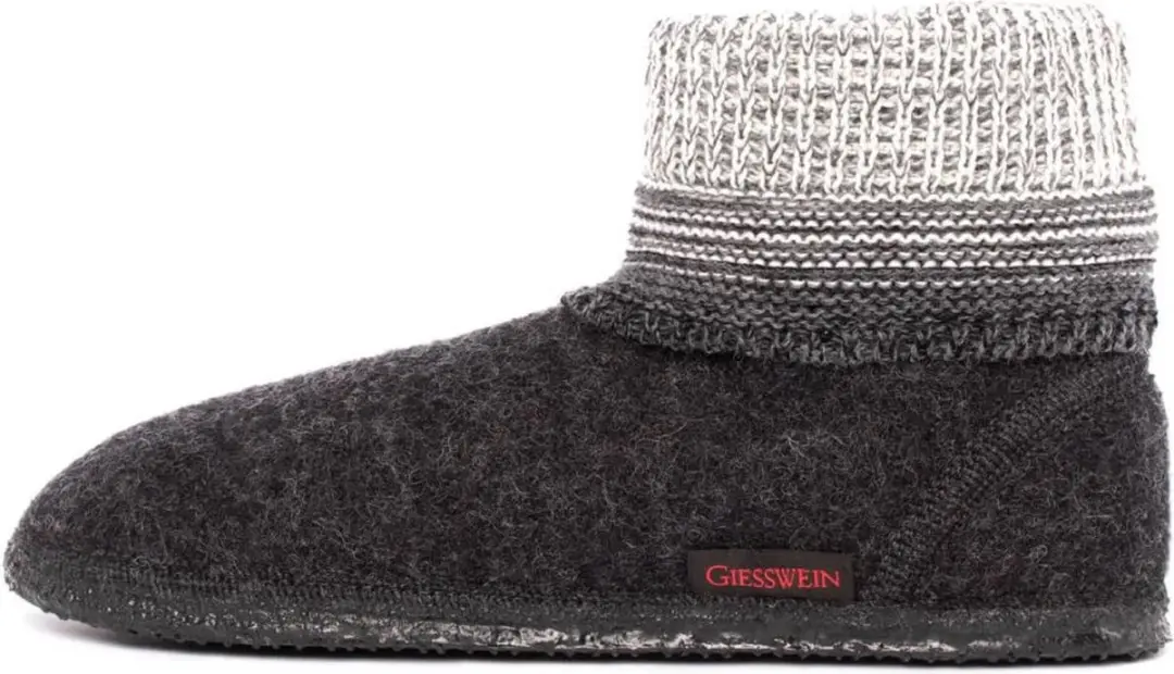 Giesswein Baumkirchen Pantoffel Anthrazit 47