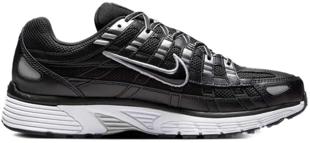 Nike P-6000 Sneakers - Zwart/Zilver - Maat 47 - afbeelding 2 van 6