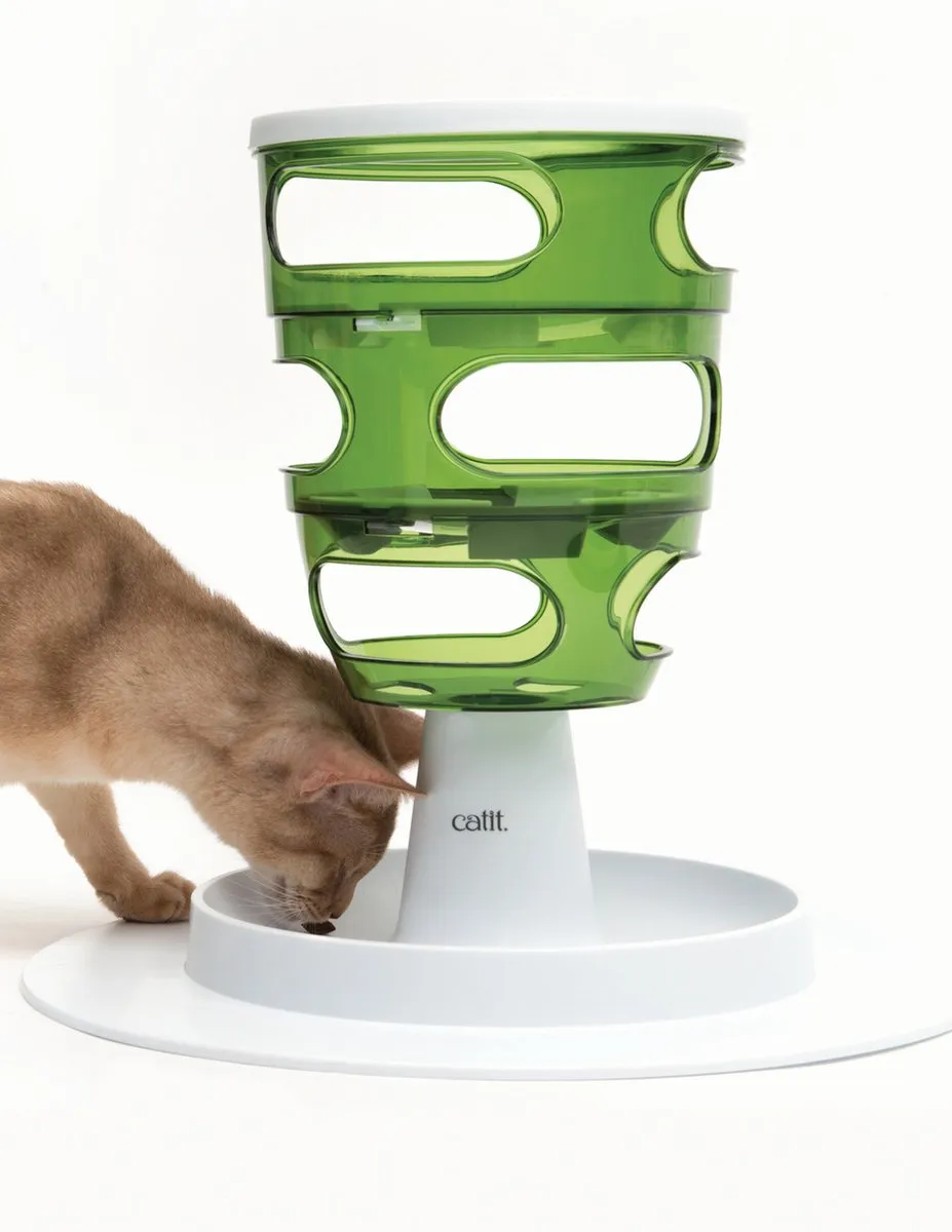 Catit Senses 2.0 Food Tree Voerbak - Ø35cm - Groen/Wit