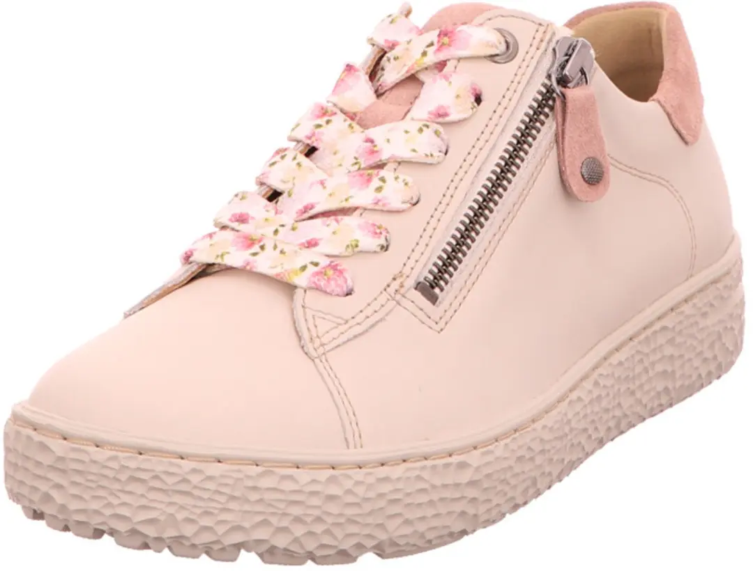 Hartjes Dames Veterschoenen - Beige - afbeelding 2 van 4