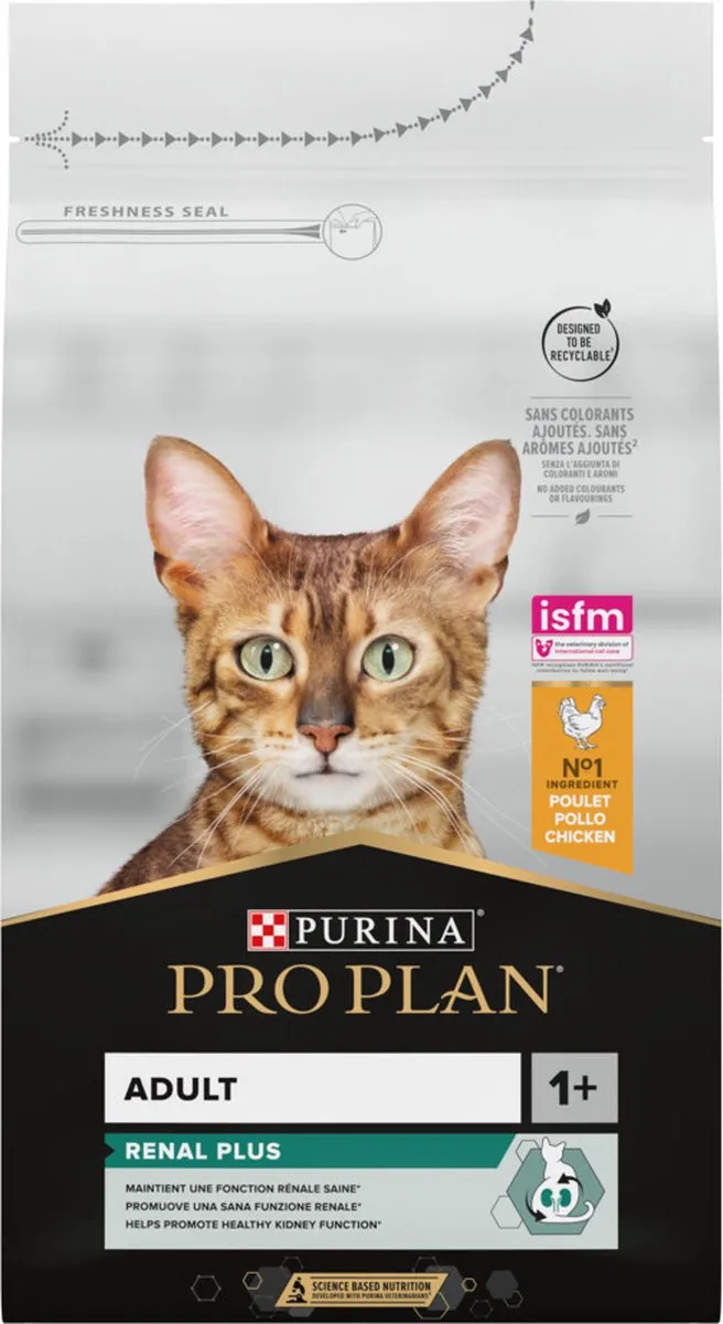 Pro Plan Adult Kat Renal Plus Kip 1.5kg - 6 Stuks - afbeelding 5 van 5