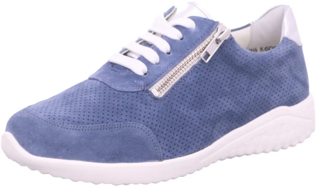 Solidus Dames Veterschoenen blauw maat 35,5