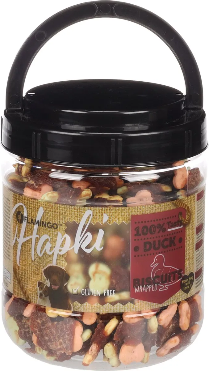 Flamingo Hondensnacks Koekjes met Eend 550g
