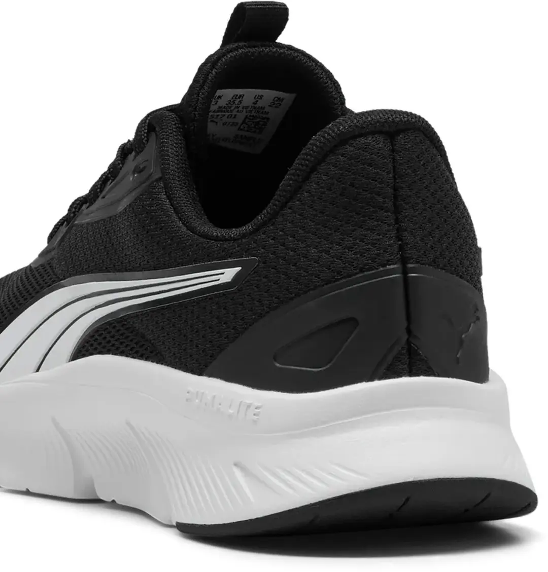 PUMA FlexFocus Lite Hardloopschoenen Junior - Zwart/Wit - afbeelding 5 van 6