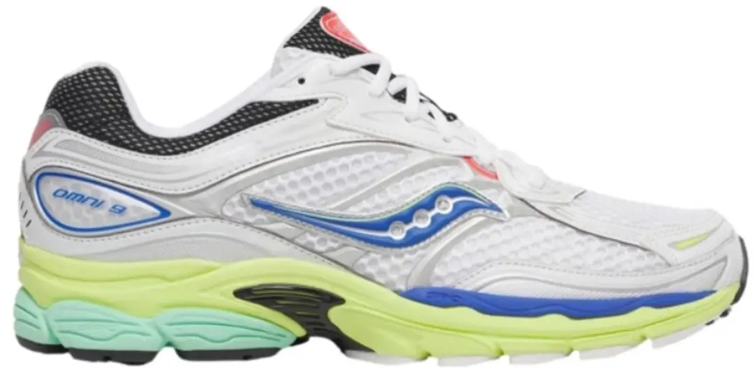 Saucony ProGrid Omni 9 Hardloopschoenen - Wit - afbeelding 3 van 6
