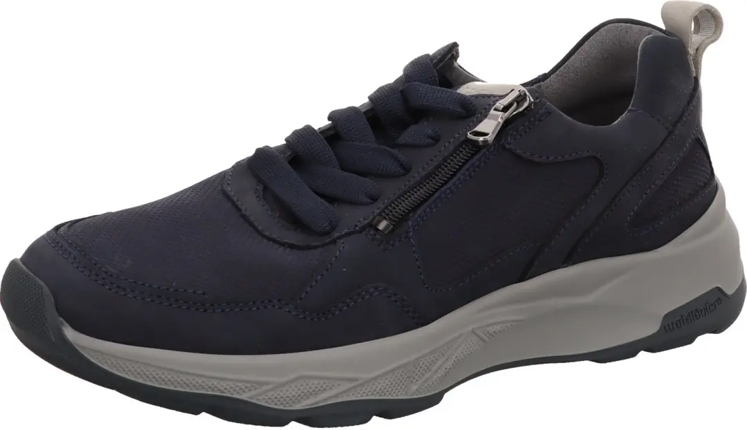 Waldläufer Heren Veterschoenen blauw maat 41