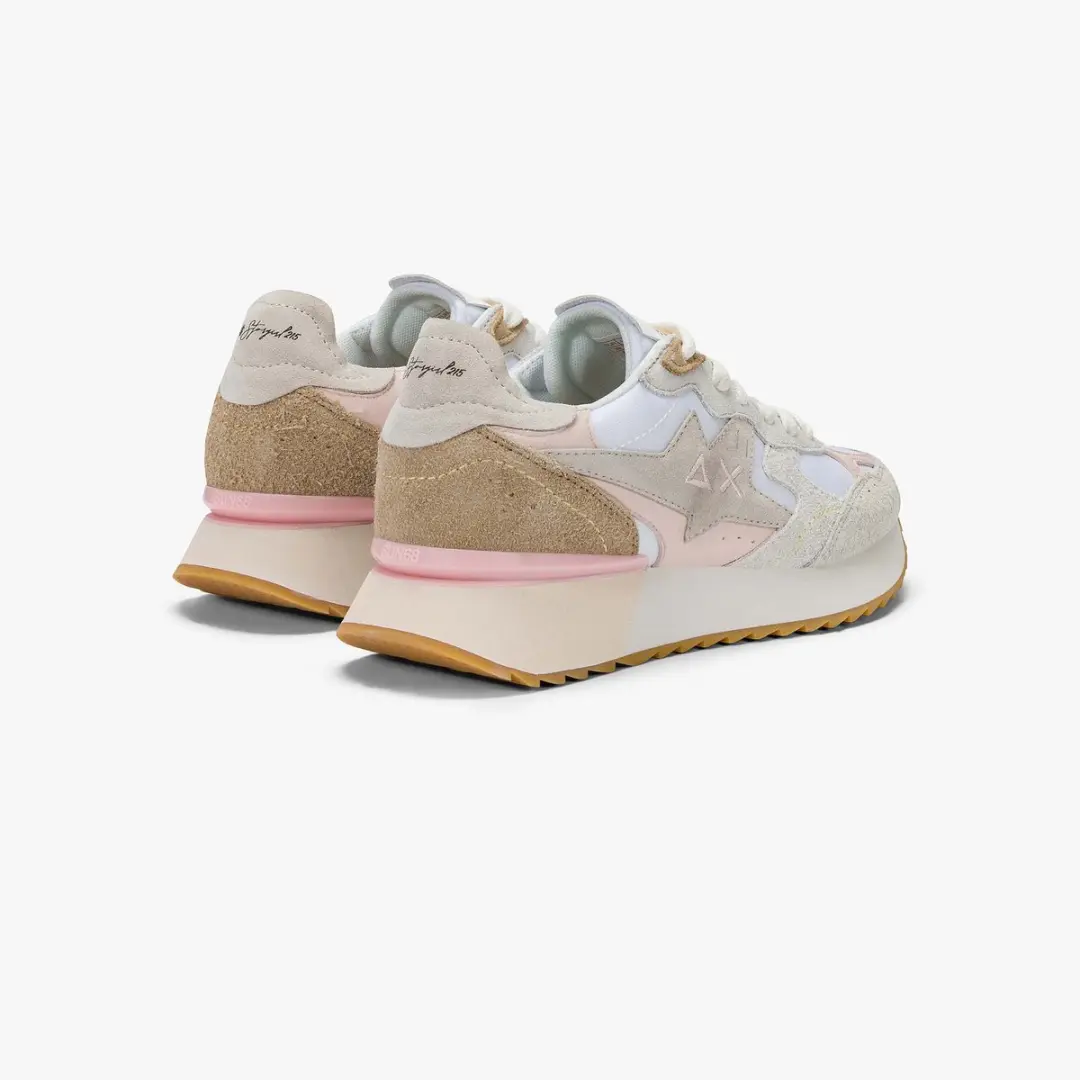 SUN68 Stargirl Sneakers - Dames - Wit - Maat 41 - afbeelding 2 van 6