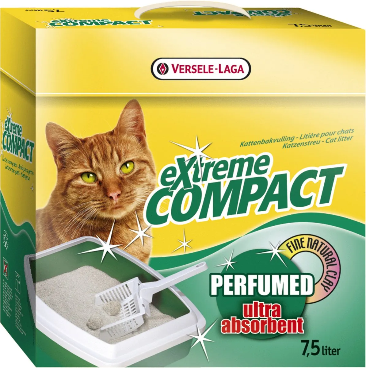 Versele-Laga Extreme Compact Geparfumeerd Kattenbakvulling 7.5L