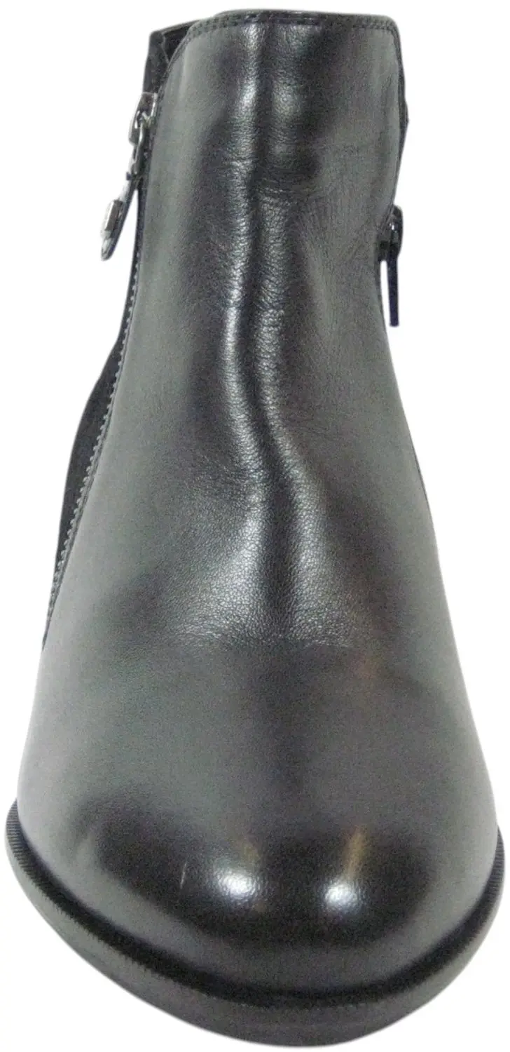 Helioform Dames Enkellaarzen - Zwart - afbeelding 5 van 6