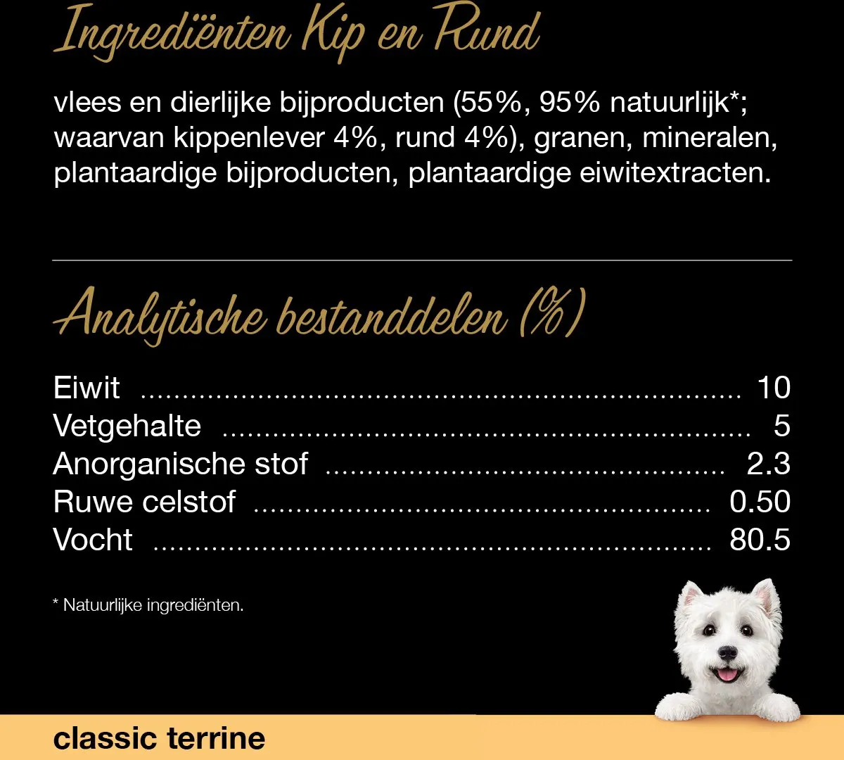 César Hondenvoer Classic Mix Paté 24x150g