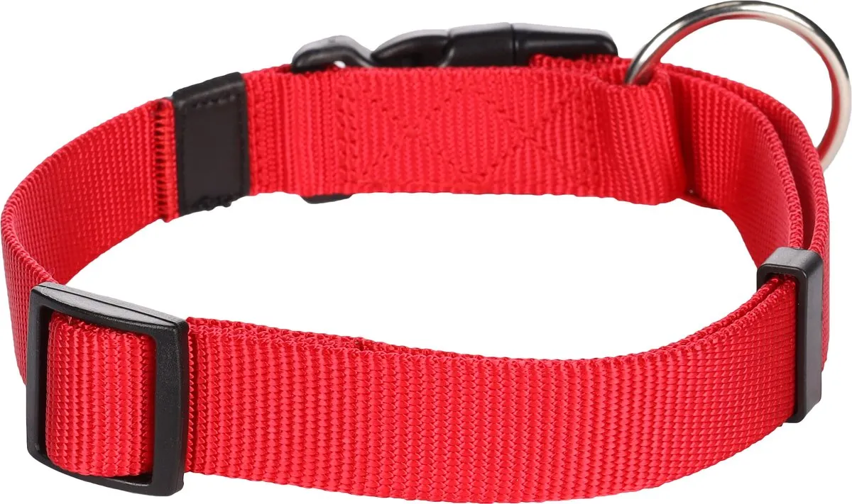 Flamingo Ziggi Halsband - Rood L 45-65cm