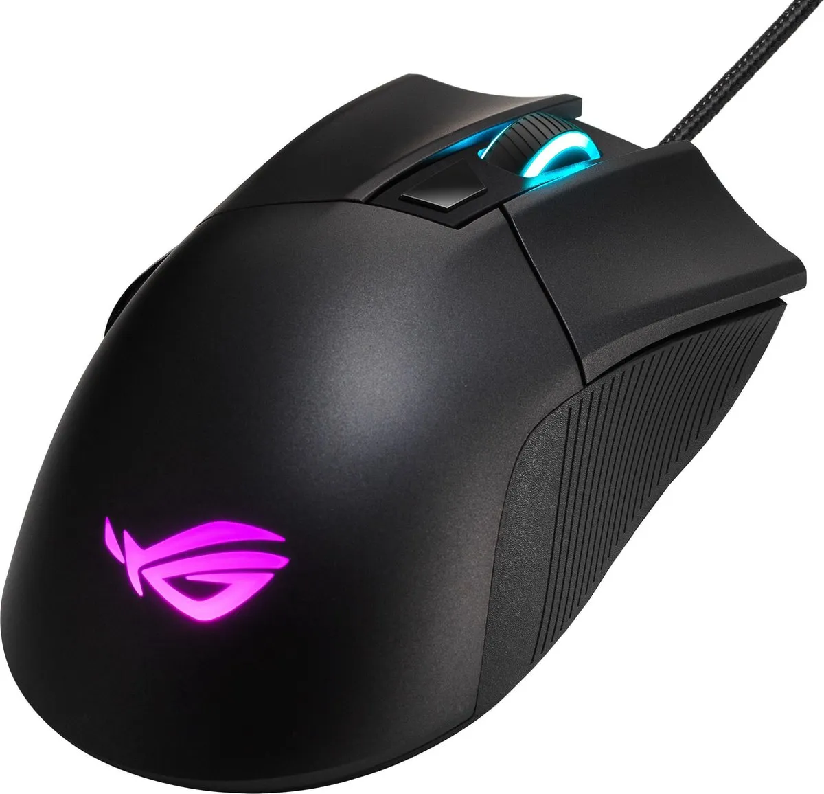 ASUS ROG Gladius II Core 90MP01D0-B0UA00 Muis - 6 Knoppen - Zwart