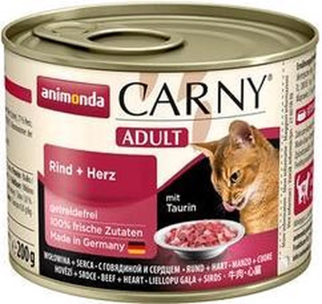 Animonda Carny Adult Rund met Hart - 6x200g