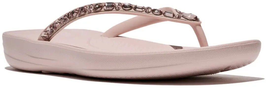 FitFlop FitFlop Iqushion Multi-Crystal Ergonomic Flip-Flops ROZE
