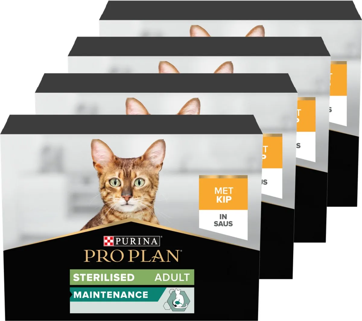 Pro Plan Sterilised Kat Natvoer Kip - 40x85g
