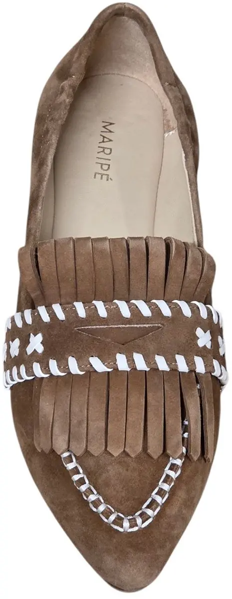 Maripe MA152 Combi Cognac Ivory Loafers - Bruin - afbeelding 2 van 4
