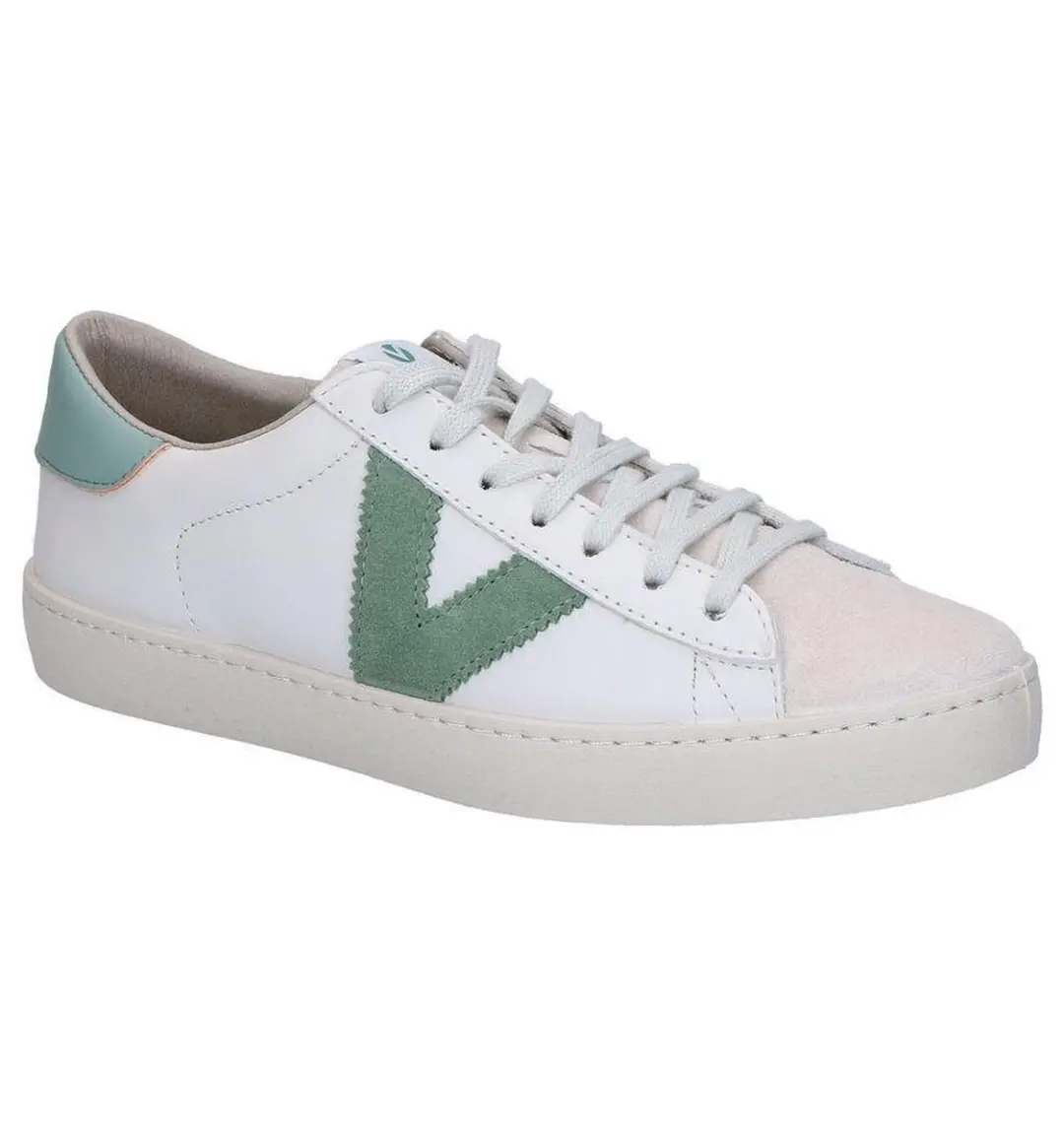 Victoria Ecru Veterschoenen  Dames 36