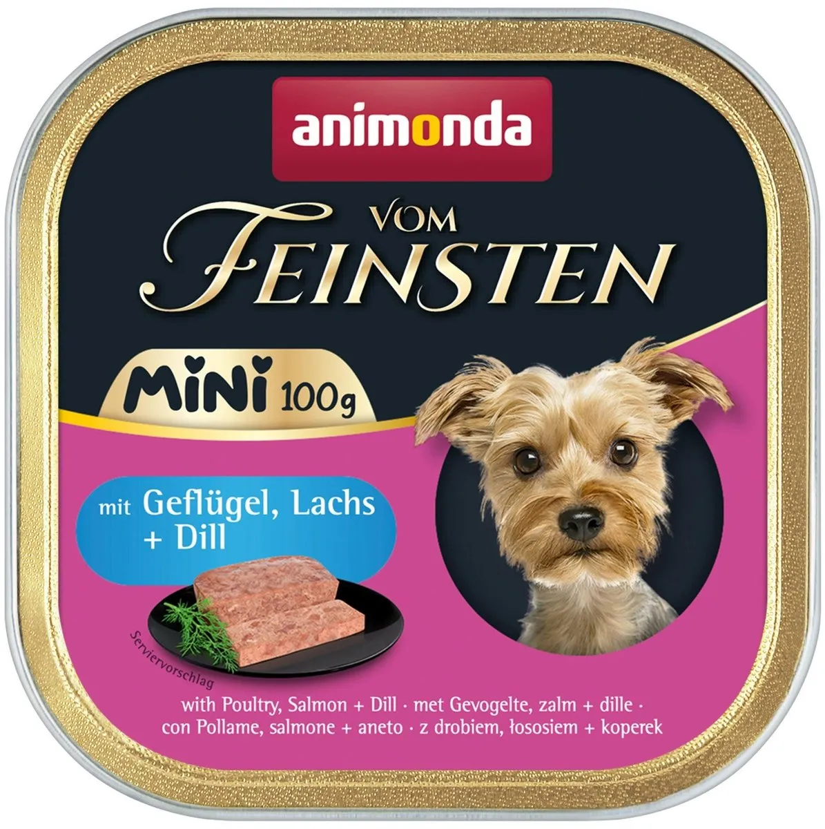 Animonda Vom Feinsten Dog Mini Adult 32x100g