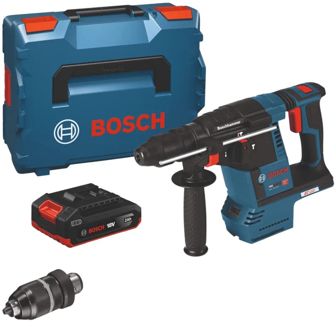 Bosch GBH 18V-26 F Professional accu-boorhamer 18 V 2,6 J SDS Plus borstelloos +