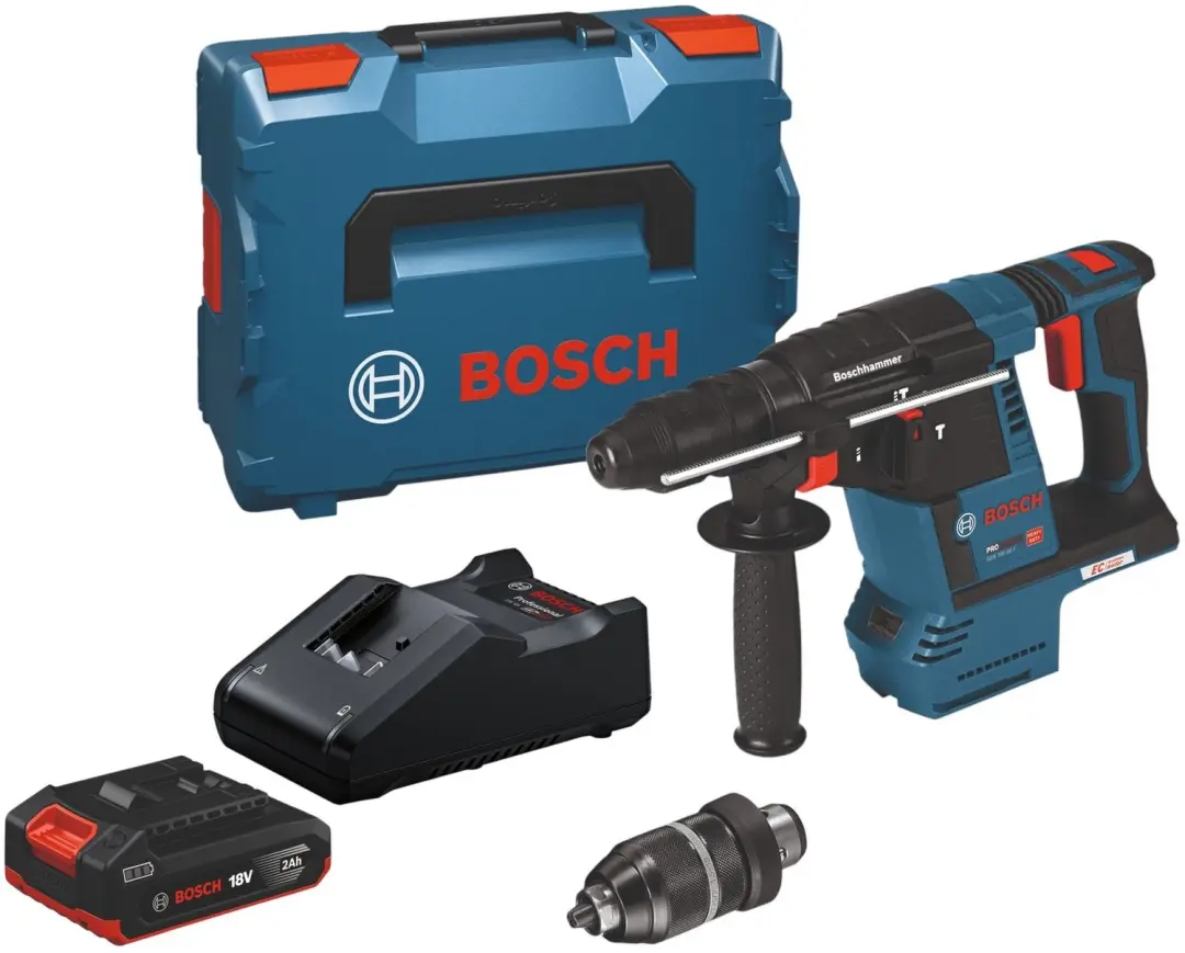 Bosch GBH 18V-26 F Professional accu-boorhamer 18 V 2,6 J SDS Plus borstelloos +