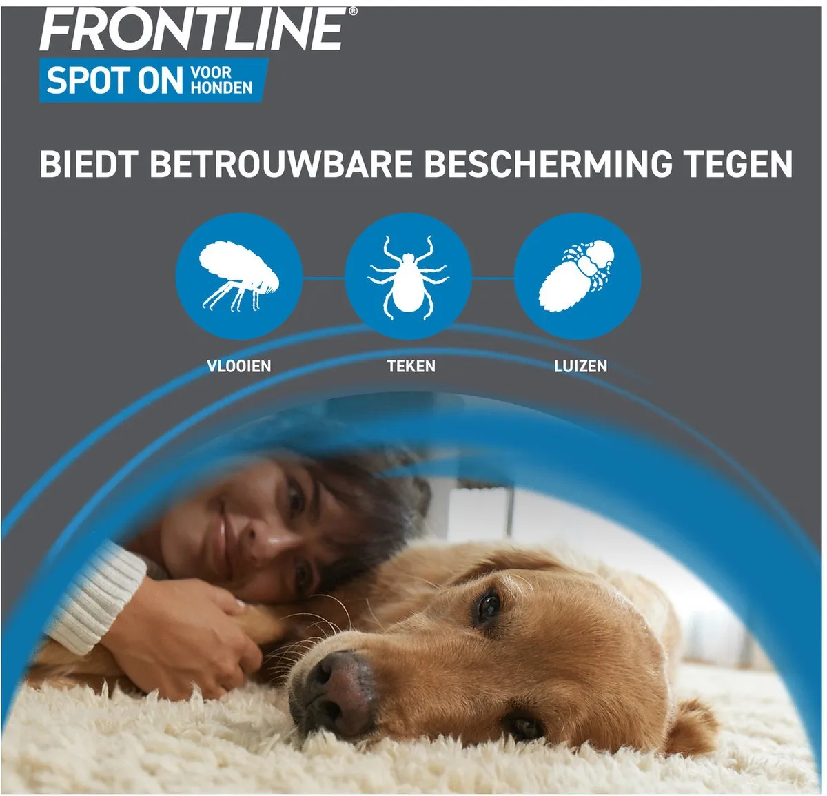 Frontline Spot-On Hond M - 3 Pipetten 1.34ml