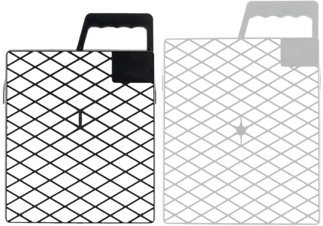 Anza Verfrooster M 20x24cm - Grijs - afbeelding 6 van 6