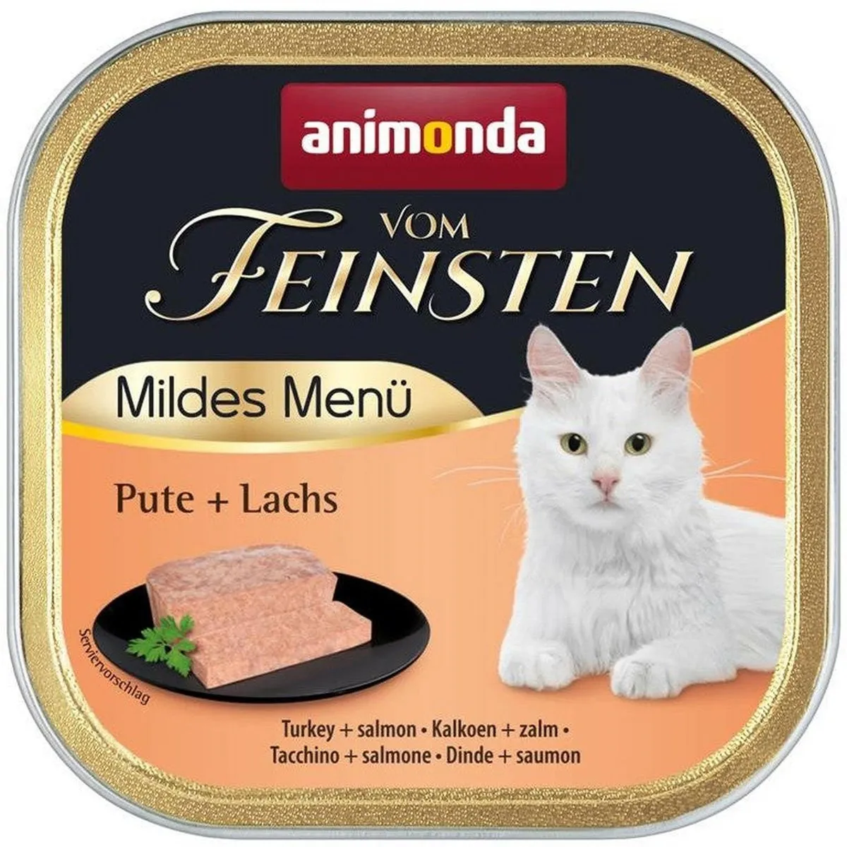 Animonda Cat Vom Feinsten Mild Menu Kalkoen & Zalm