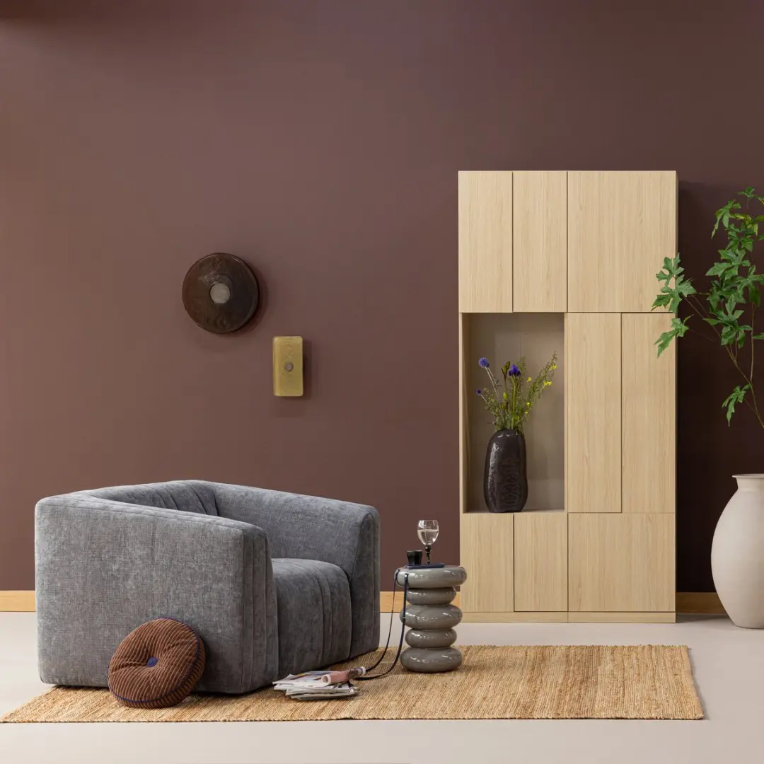 WOOOD Build Wandkast Combinatie 108cm - Eiken Decor - afbeelding 3 van 3