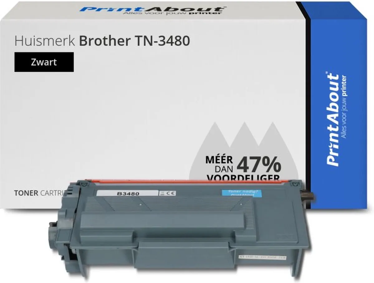 PrintAbout TN-3480-PA Toner Zwart