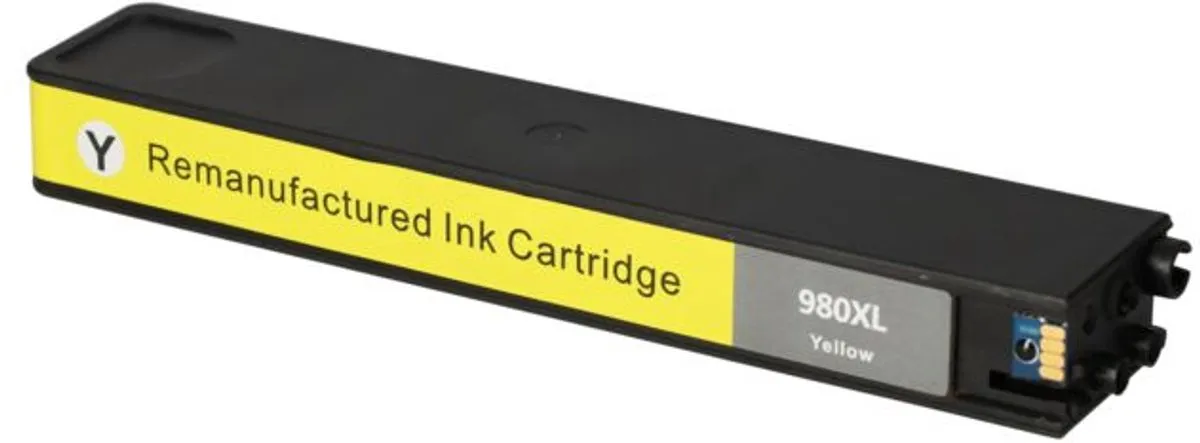 PrintAbout HP 980 D8J09A Inktcartridge Geel