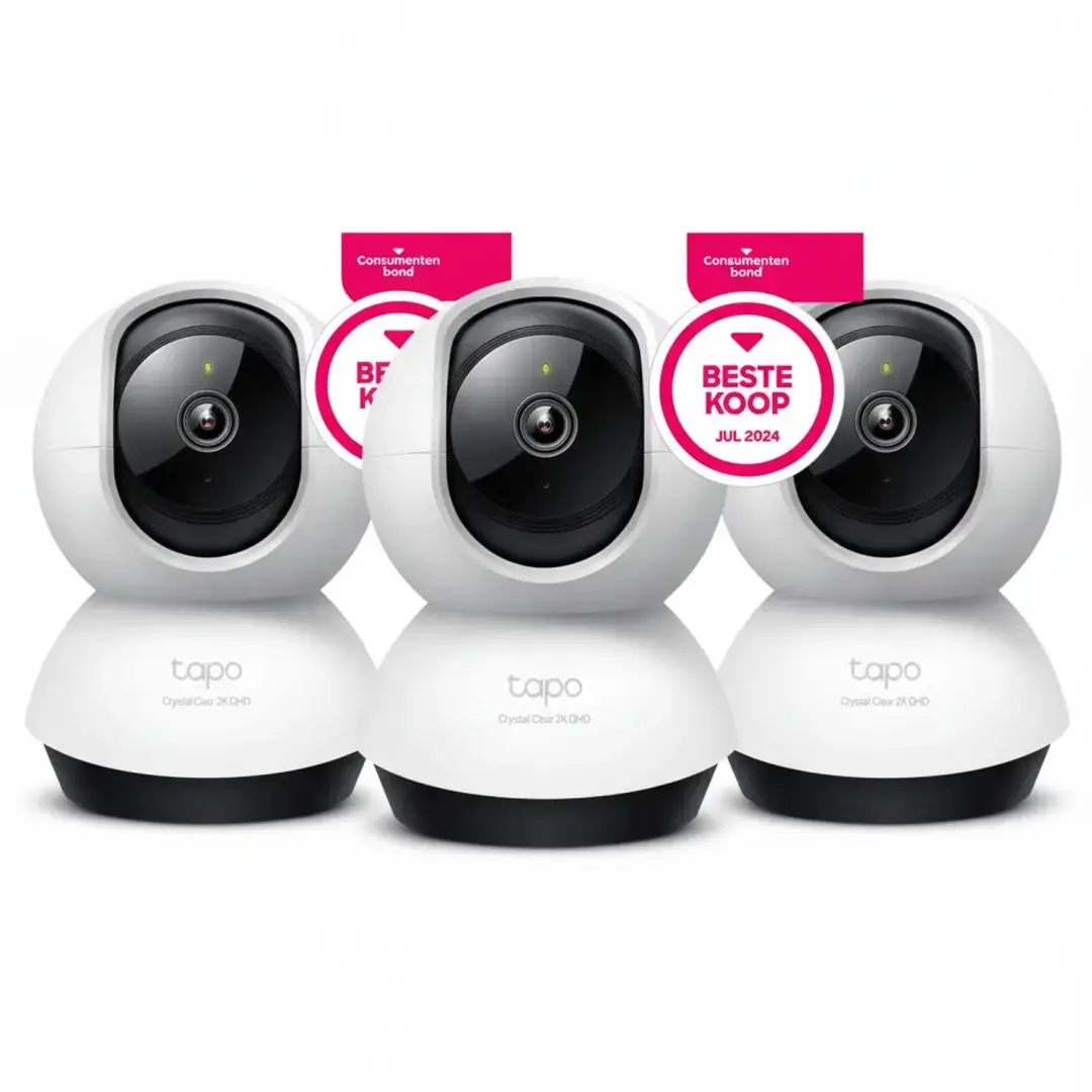Tapo C220 Beveiligingscamera Binnen 3-pack