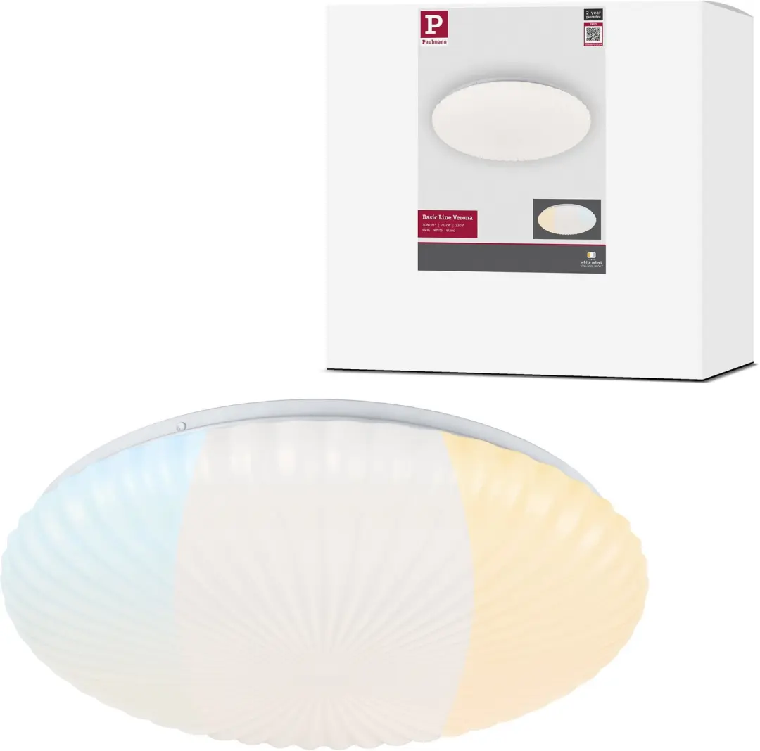 LED-plafondlamp Verona White Select 375 mm 230V 21,2W Wit