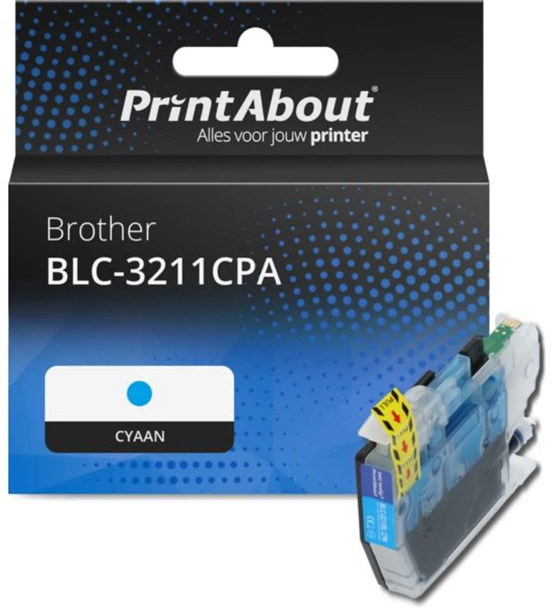 PrintAbout BLC-3211CPA Inktcartridge Cyaan