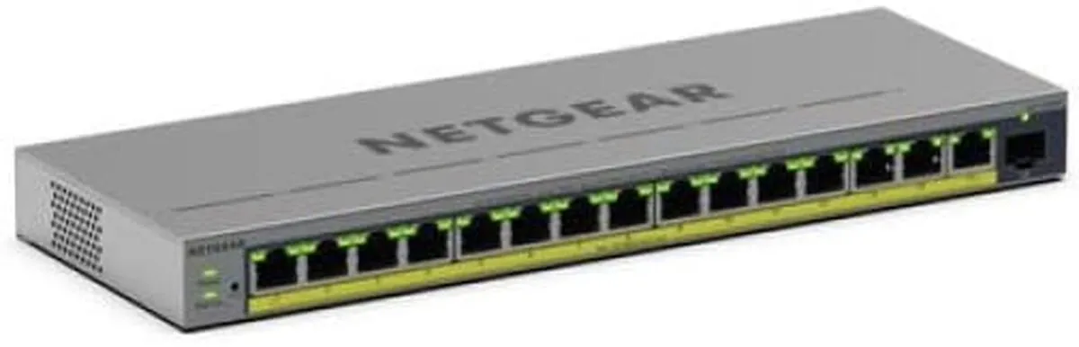 Netgear GS116EPP Smart Managed Switch 16 PoE-poorten