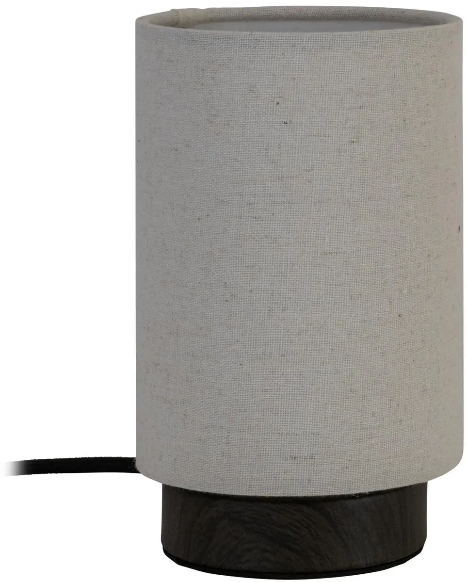 Lucide Albane Tafellamp - 1xE14 - Ø12cm - Donkere Houtlook - afbeelding 3 van 6