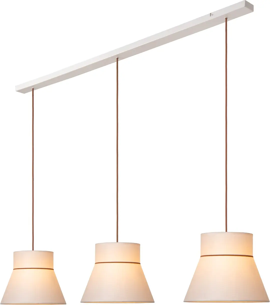Lucide Scarlet Hanglamp - 3xE27 - Beige - afbeelding 6 van 6