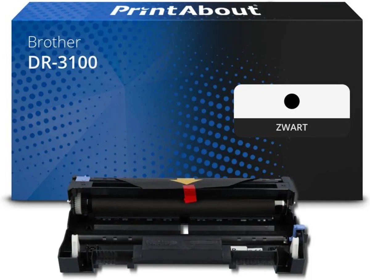PrintAbout Brother DR-3100 Drum - 25.000 pagina's - Zwart
