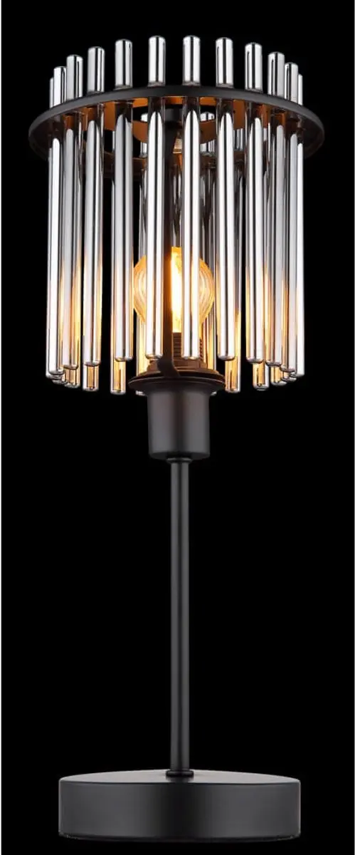 Globo Gorley Tafellamp 15698T - Zwart, Smoke Glas - afbeelding 4 van 6