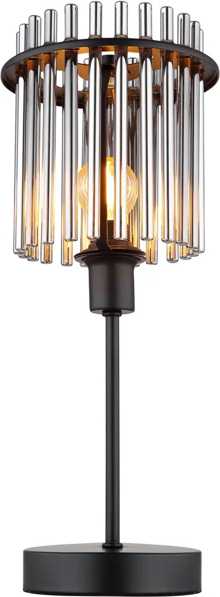 Globo Gorley Tafellamp 15698T - Zwart, Smoke Glas - afbeelding 2 van 6
