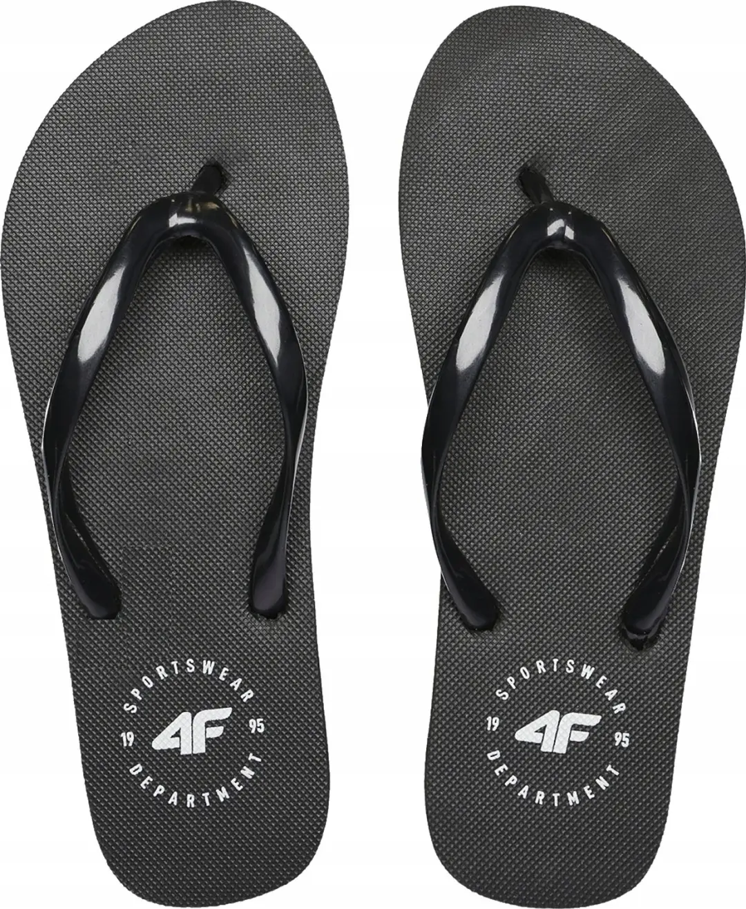 Dames Teenslippers 4F KLD005 Zwart