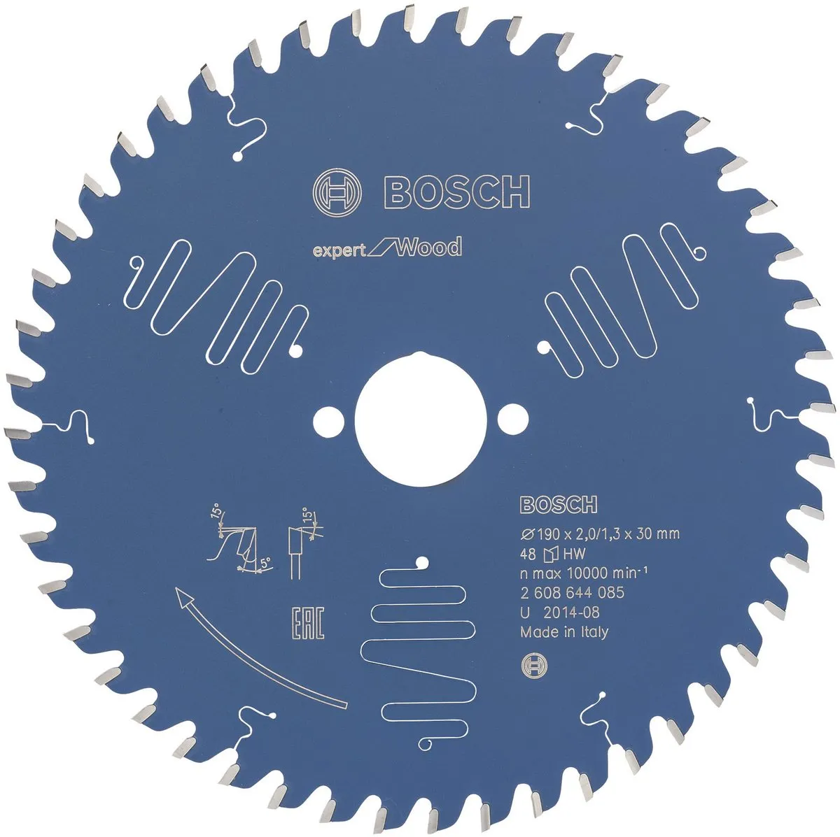Bosch Expert for Wood Cirkelzaagblad 190mm