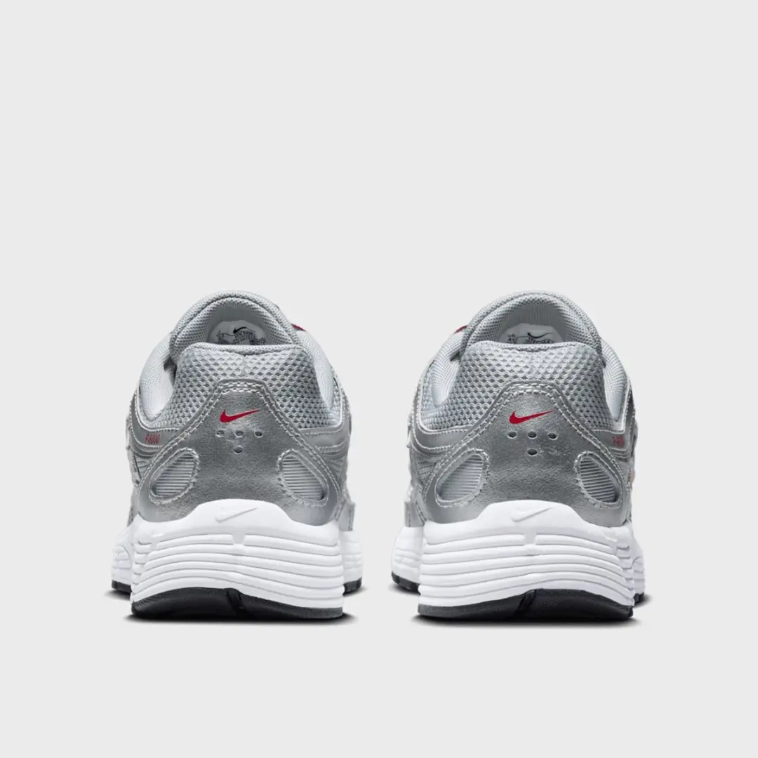 Nike P-6000 GS Sneakers - Zilver/Rood/Wit - Maat 36.5 - afbeelding 6 van 6