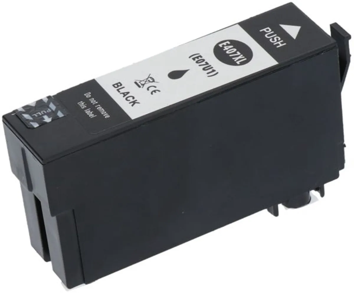 PrintAbout Inktcartridge C13T07U1400 Zwart - 3200 pagina's