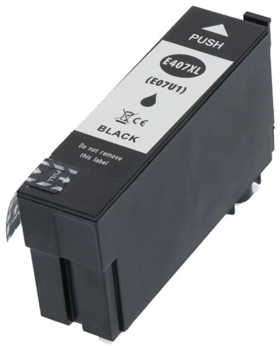 PrintAbout Inktcartridge C13T07U1400 Zwart - 3200 pagina's