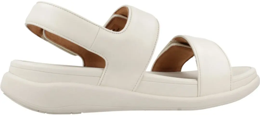 FitFlop Dames sandalen F-Mode GO verstelbare platte sandalen met achterband IV9