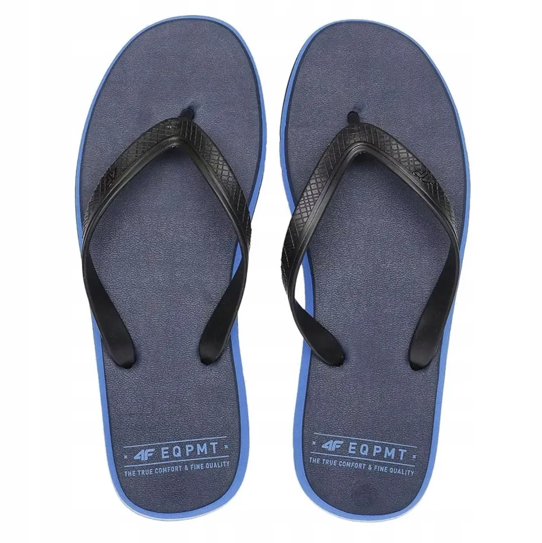4F Heren Slippers Blauw