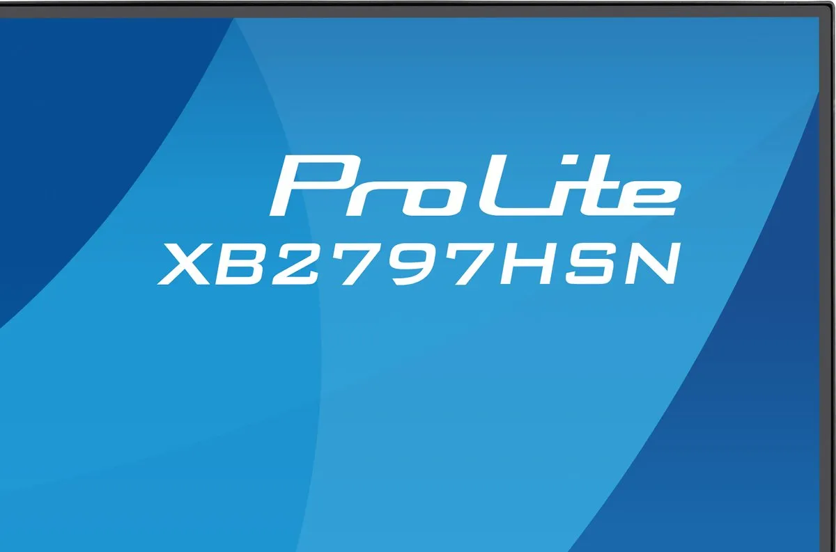iiyama ProLite XB2797HSN-B1 27 inch Monitor - Full HD IPS - USB-C Dock